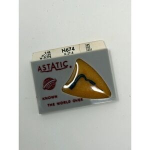 Astatic N674 N-2T-S Phono Needle Stylus for Sonotone LP 78 Sapphire Tip Vintage